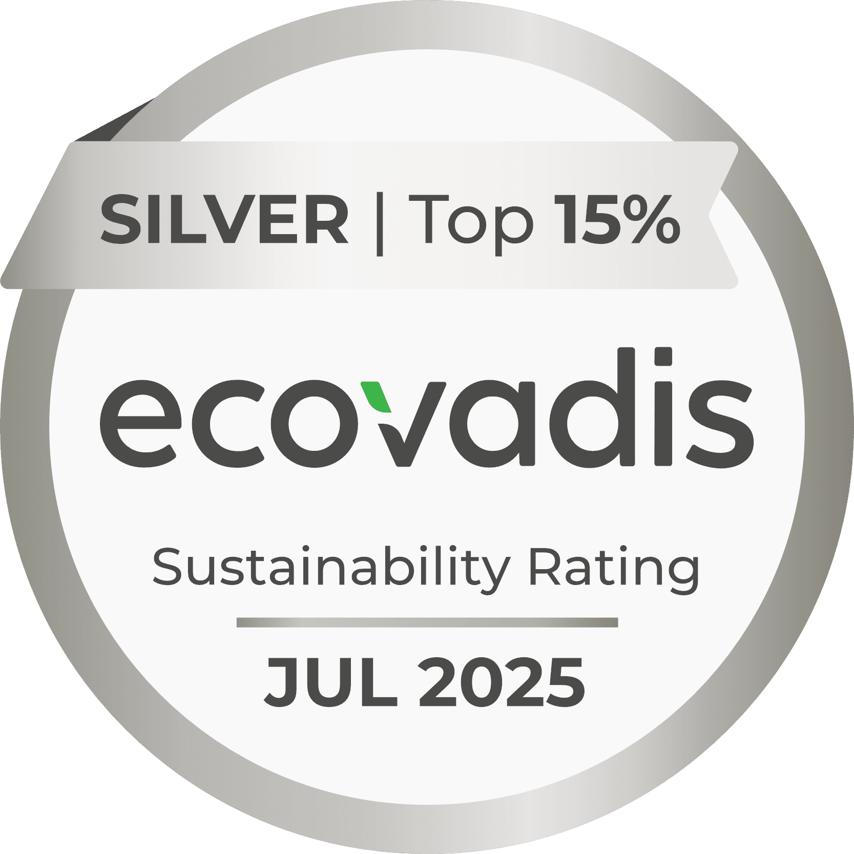 EcoVadis Silber-Medaille