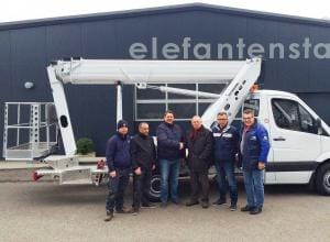 Übergabe des Steiger TBR 220 von Ruthmann