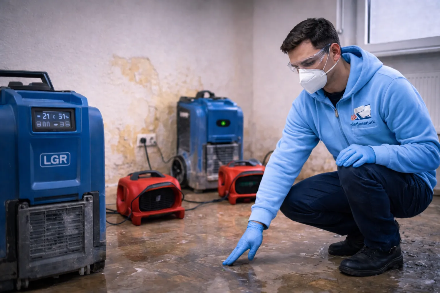 Wasserschadenreinigung